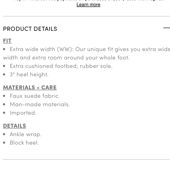 Torrid Ankle Wrap Wood Block Heel (WW) - Picture 8 of 12